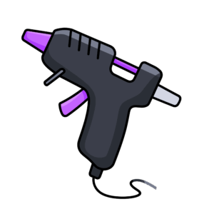 Image of a glue gun